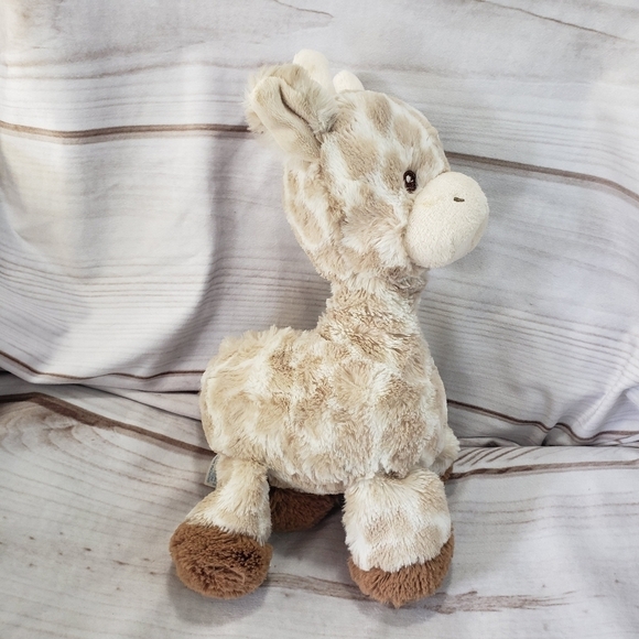 Ebba Loppy Giraffe Tan Musical Windup Plush Toy Aurora Brahms 11 Inch 2019 - Picture 3 of 9